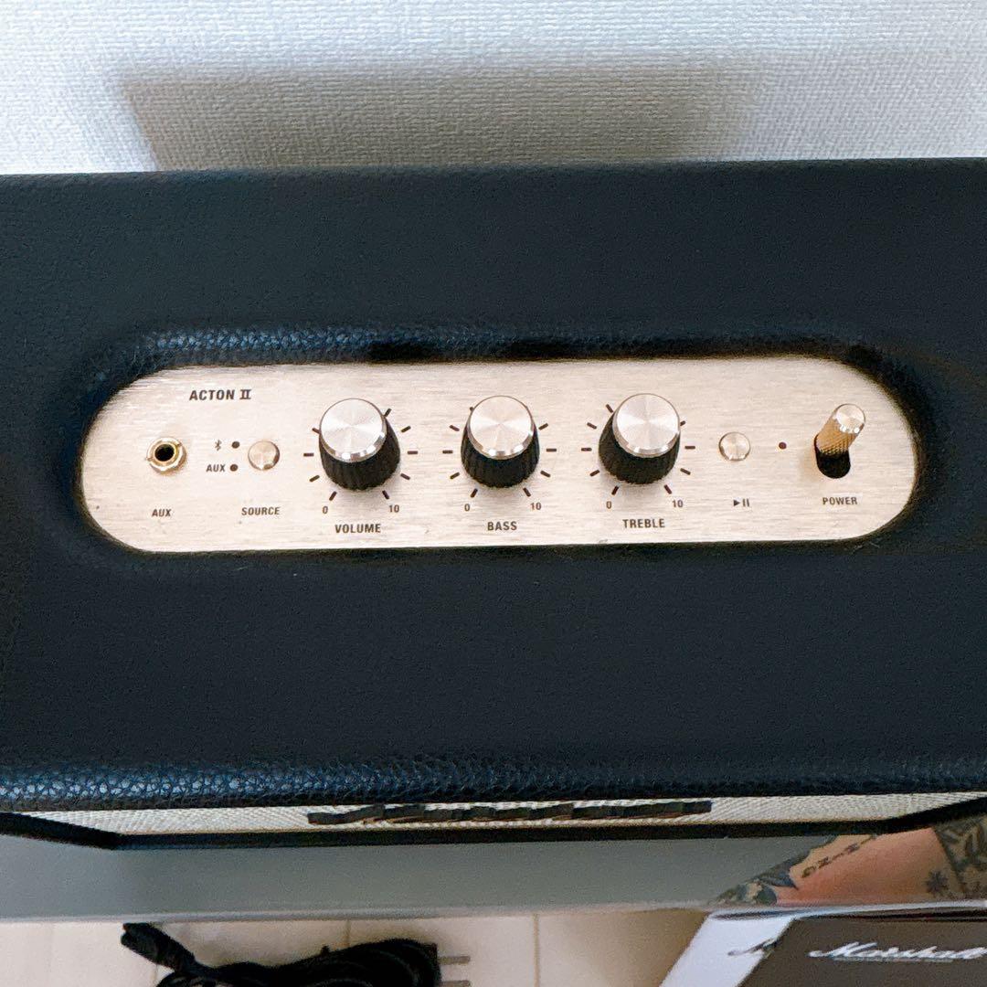 美品◎Marshall ACTONⅡ ワイヤレススピーカー　Bluetooth