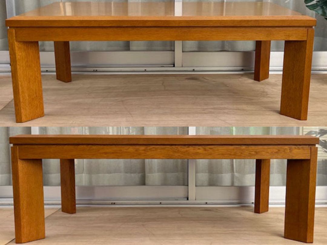 TENDO 天童木工　センターテーブル　ジャパニーズモダン　オーク材　名作　希少