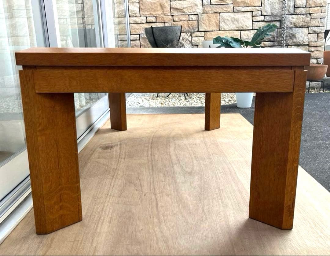 TENDO 天童木工　センターテーブル　ジャパニーズモダン　オーク材　名作　希少