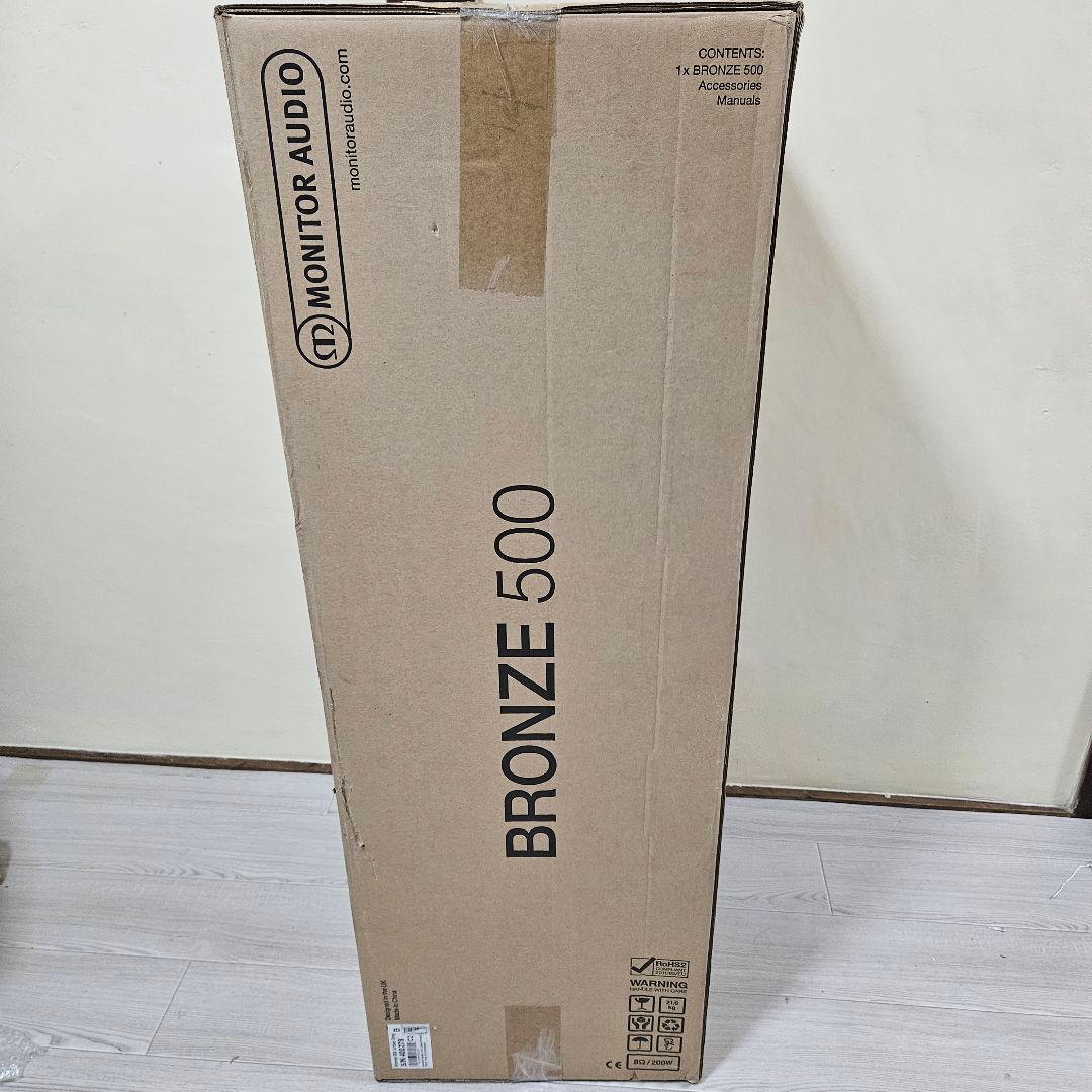【新品未使用／片側1本】Monitor Audio Bronze 500-6G