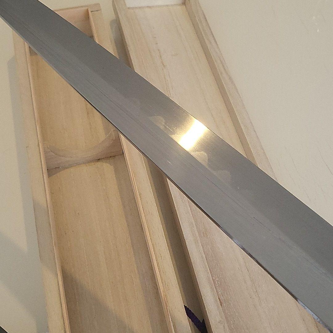 源泰邦　総黒檀　切りつけ包丁