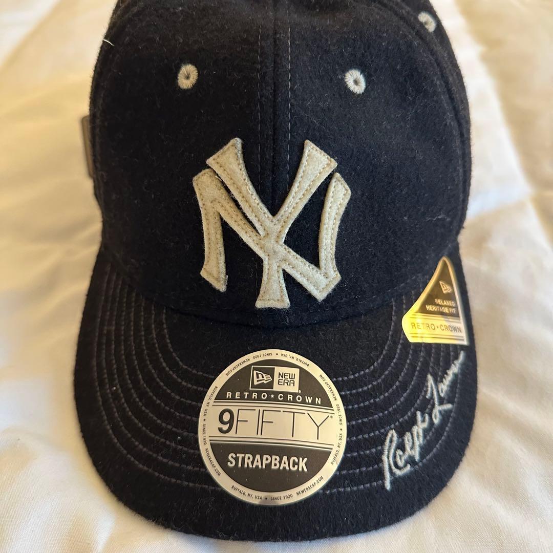 【新品】Polo Ralph Lauren Yankees Cap ブラック