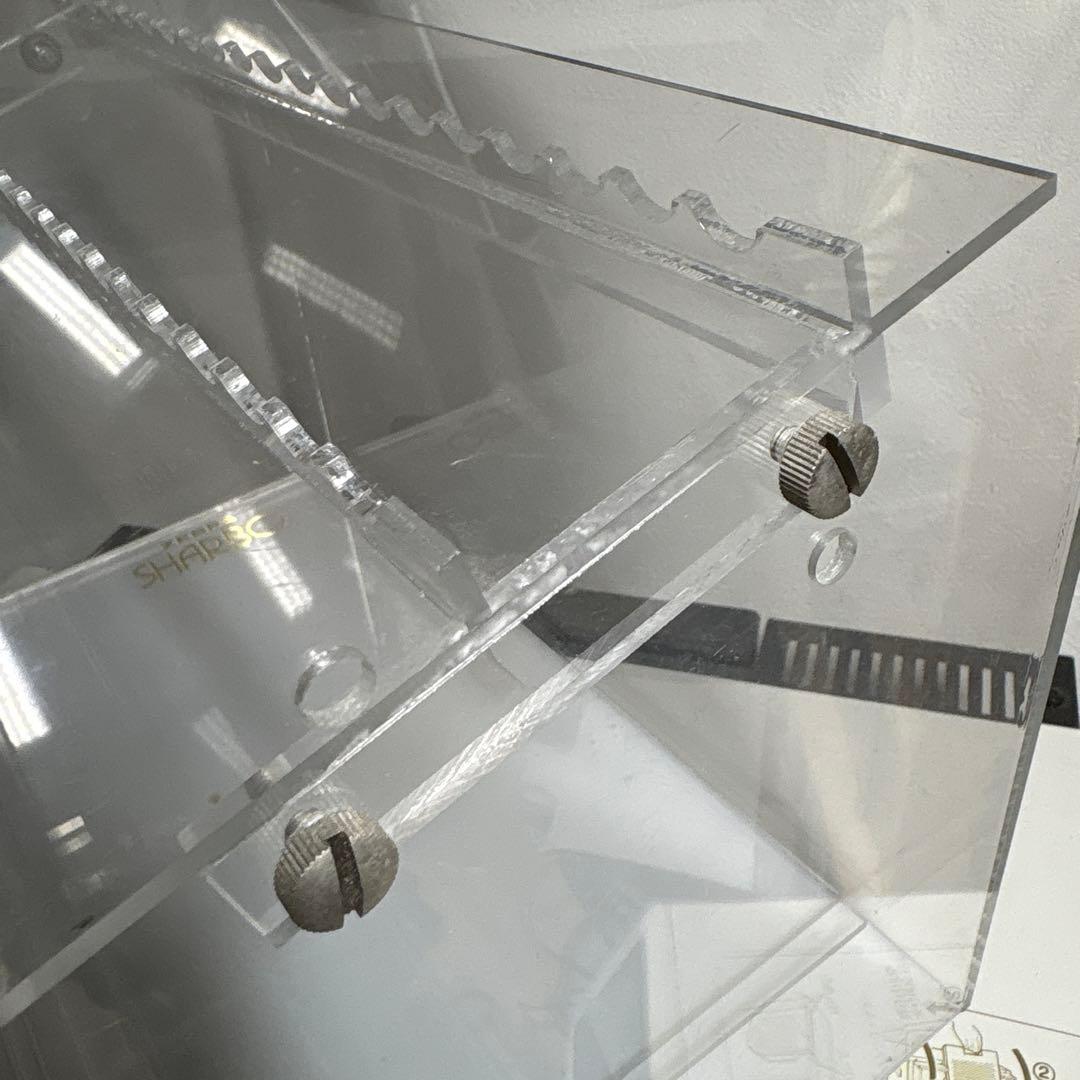 廃番 廃盤 レトロ ゼブラ シャーボ 什器 ショーケース