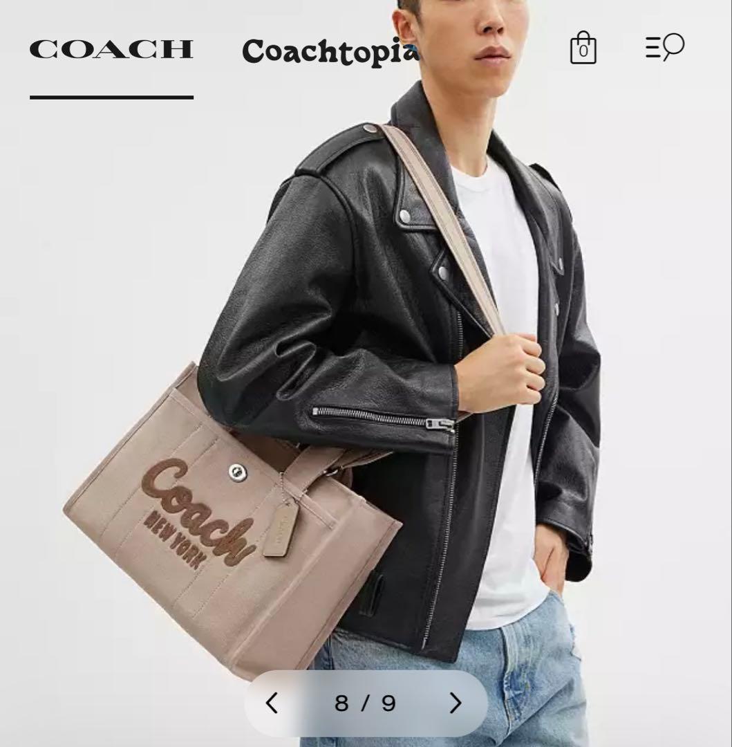 新品COACH♡カーゴトートバッグ