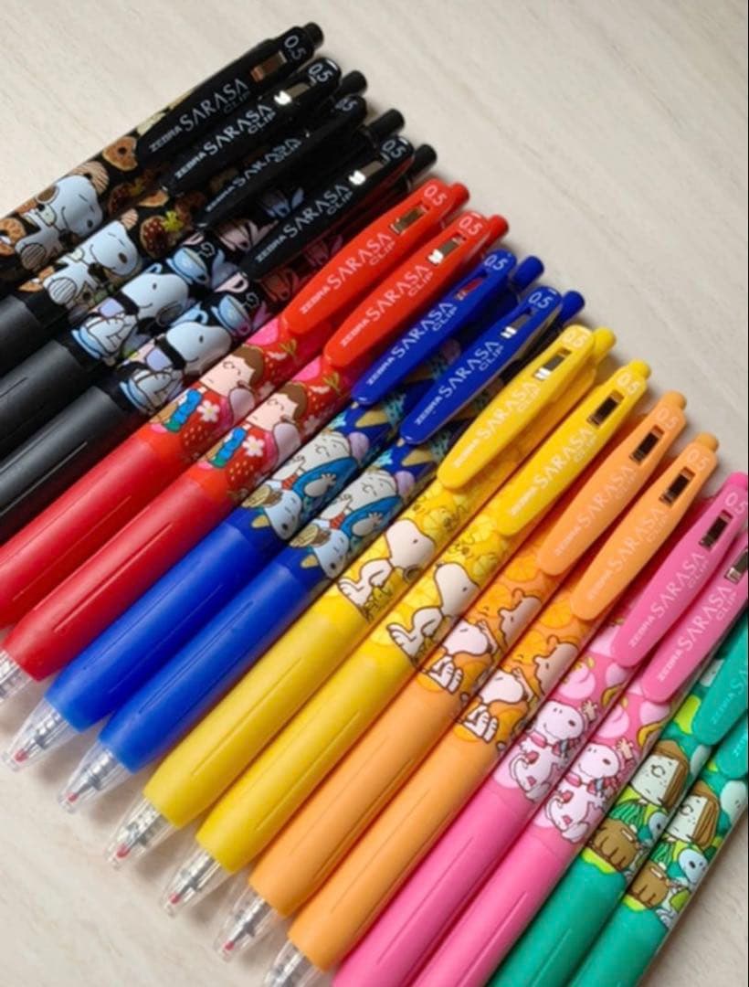 サラサクリップ　SARASA【限定】スヌーピー　香りつき　ボールペン　ゼブラ