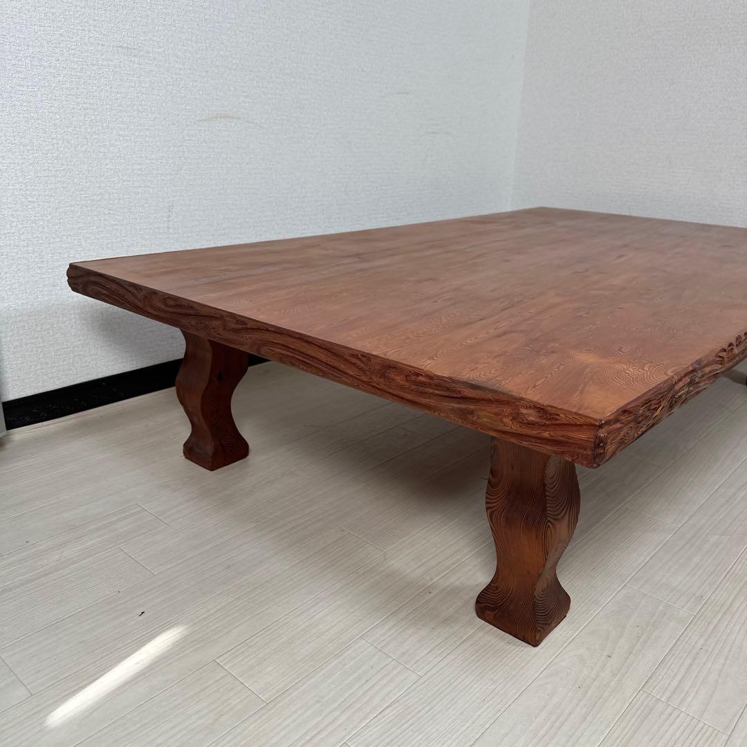 鹿児島県屋久杉 横幅約150cm 座卓 センターテーブル ローテーブル i1※