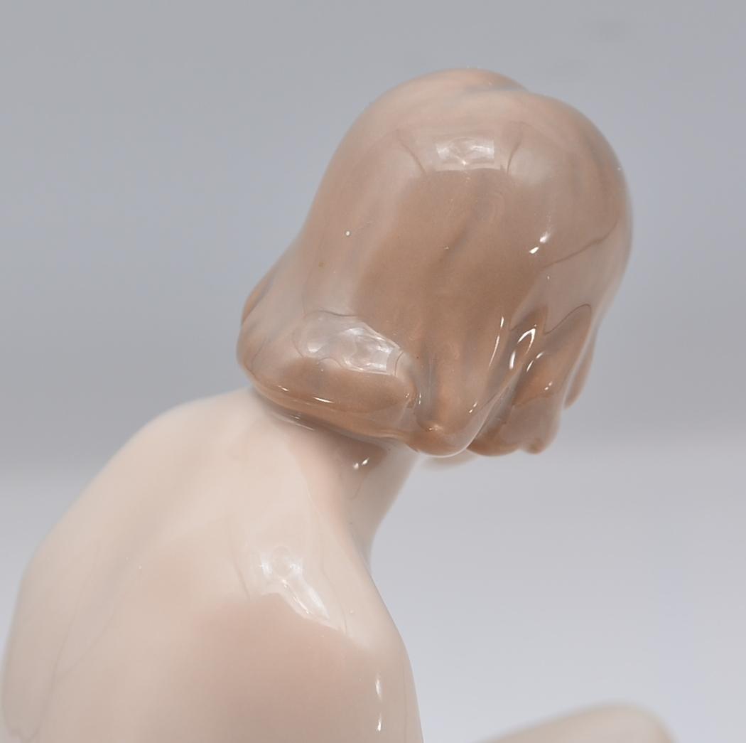 岩の上の裸婦　＃4027　★ロイヤルコペンハーゲン　デンマーク　ヴィンテージ