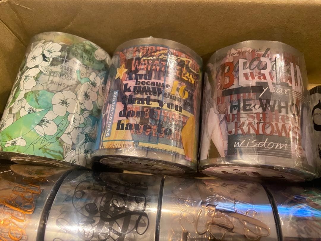 値下げ！！ 英字マステまとめ売り☆ 合計 15本