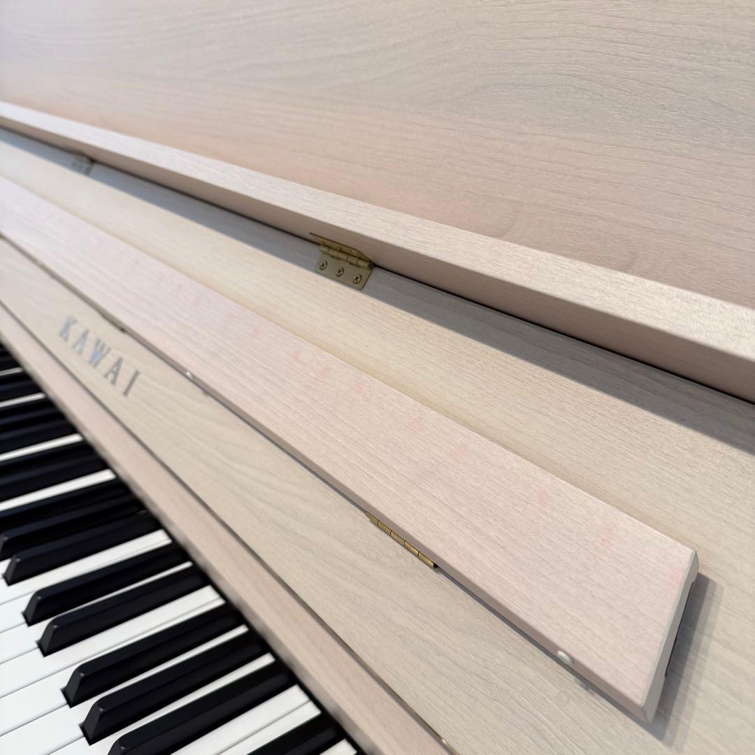 最終値下げ【美品/定価53万】カワイ　アップライトピアノ（NF-15 Blanc