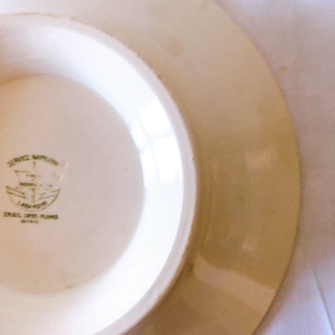 希少　クレイユモントロー 『ナポレオン』ケーキスタンド　フランスアンティーク食器