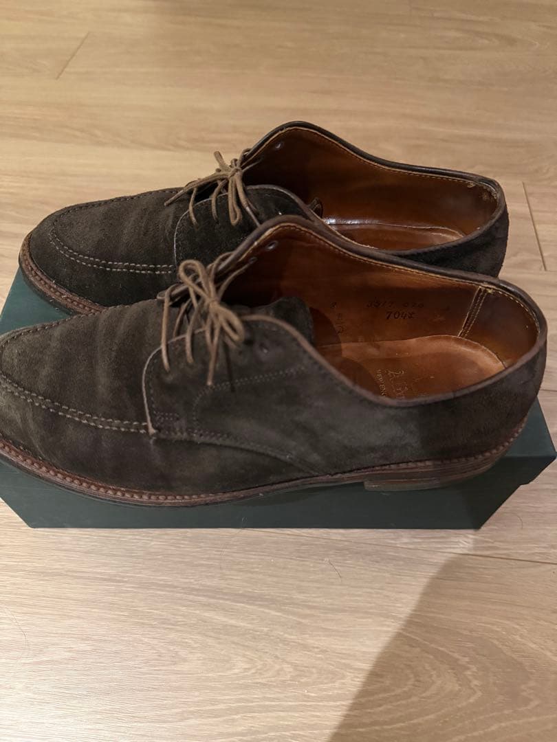 ALDEN(オールデン) 革靴　メンズ　スエード　短靴