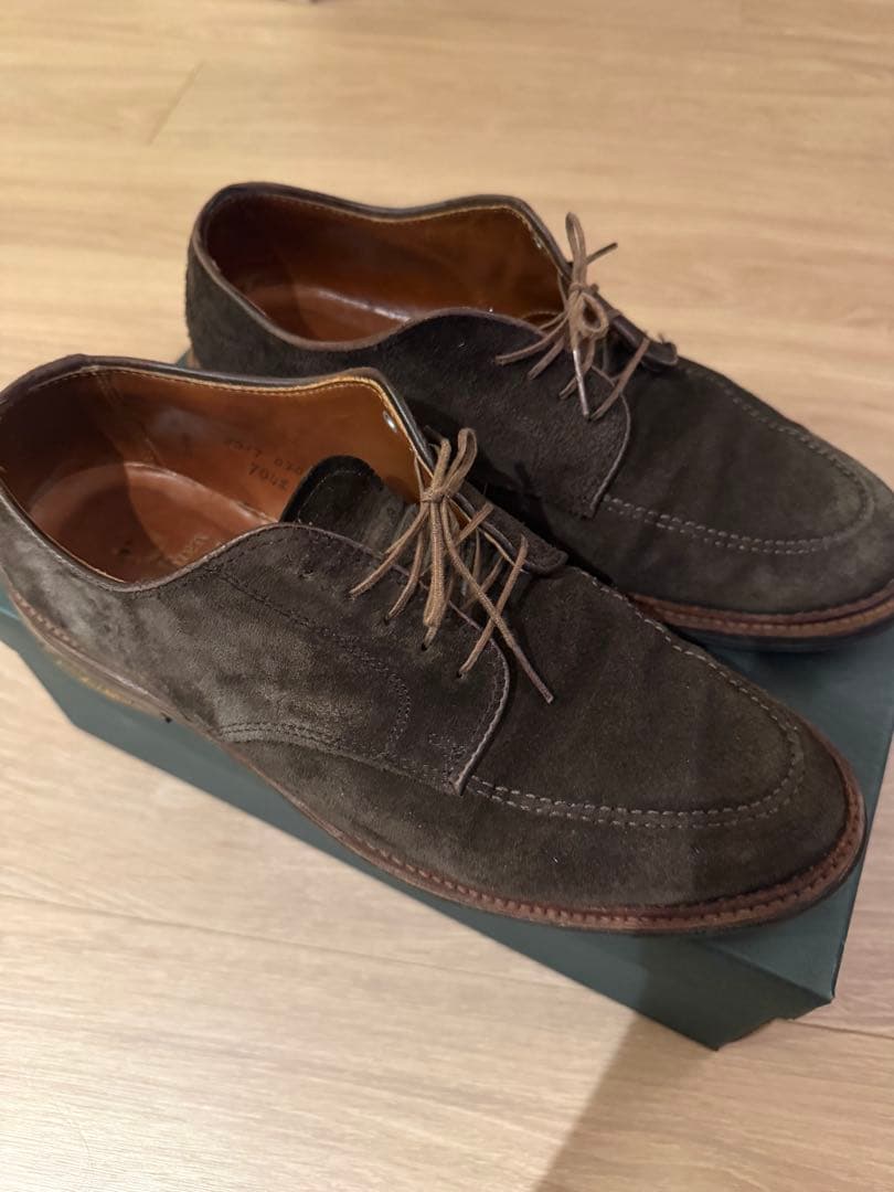 ALDEN(オールデン) 革靴　メンズ　スエード　短靴