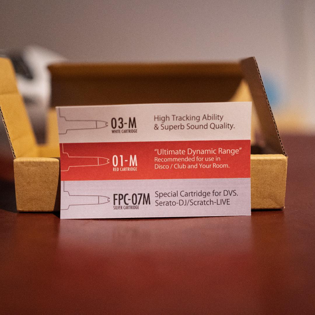 樽屋　赤針　01 M レコードカートリッジ