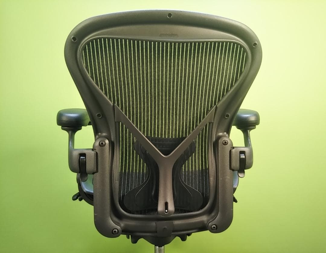 bj　アーロンチェア　Aサイズ　フル装備　レバー式可動肘　前傾機能有り　中古品