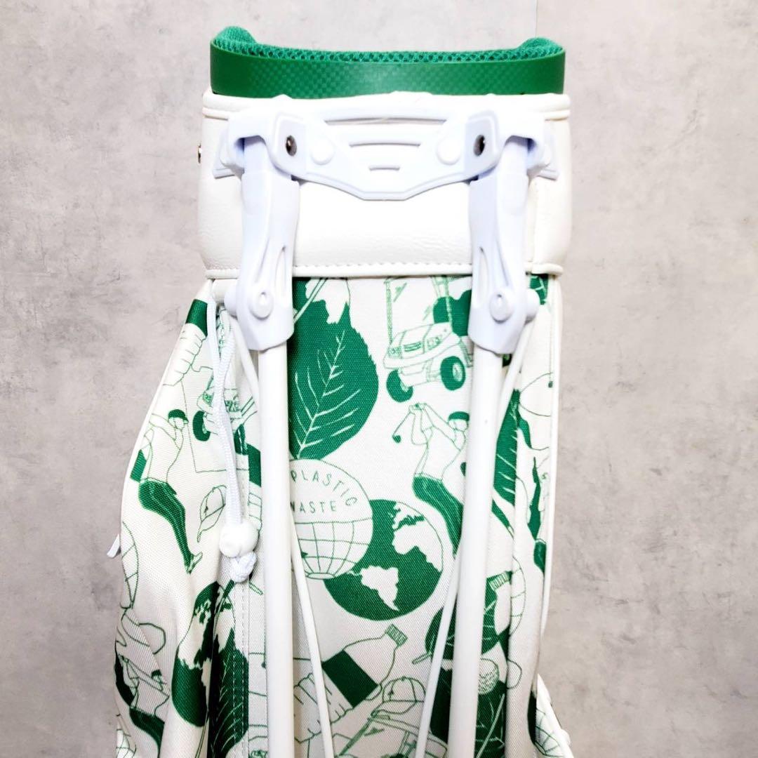 アディダス PLAY GREEN グラフィック スタンド式 キャディバッグ