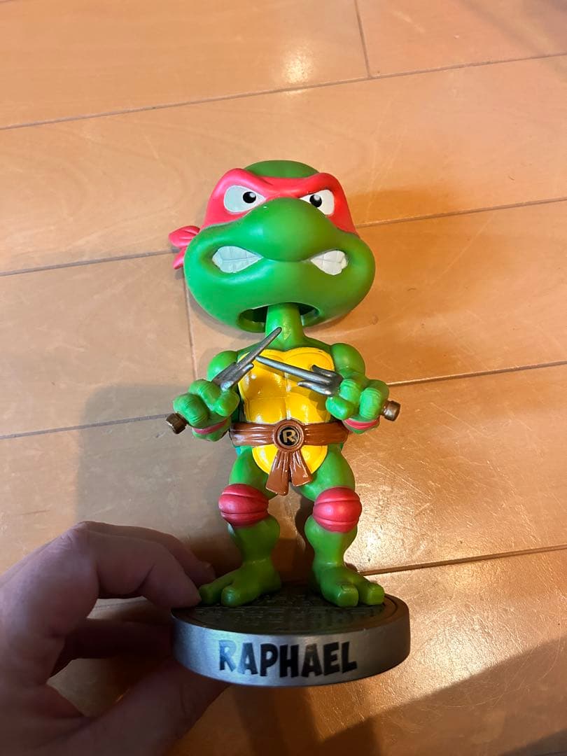 ミュータントタートルズ　ワッキーワブラー　フィギュア 6体セット