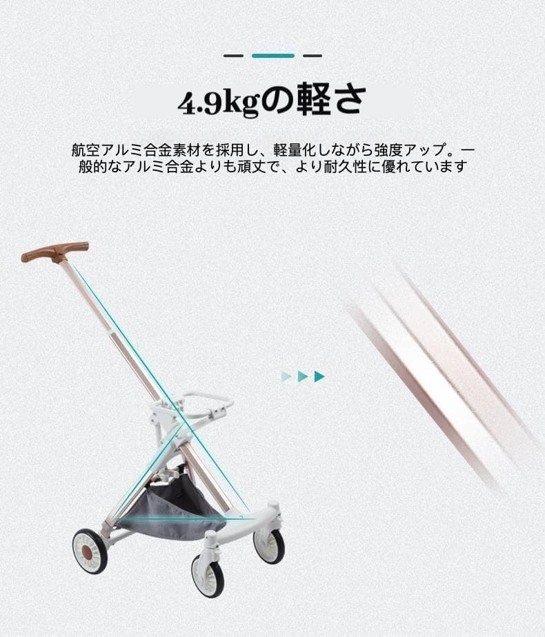 コンパクト軽量ペットカート（特許トップ折りたたみ式）