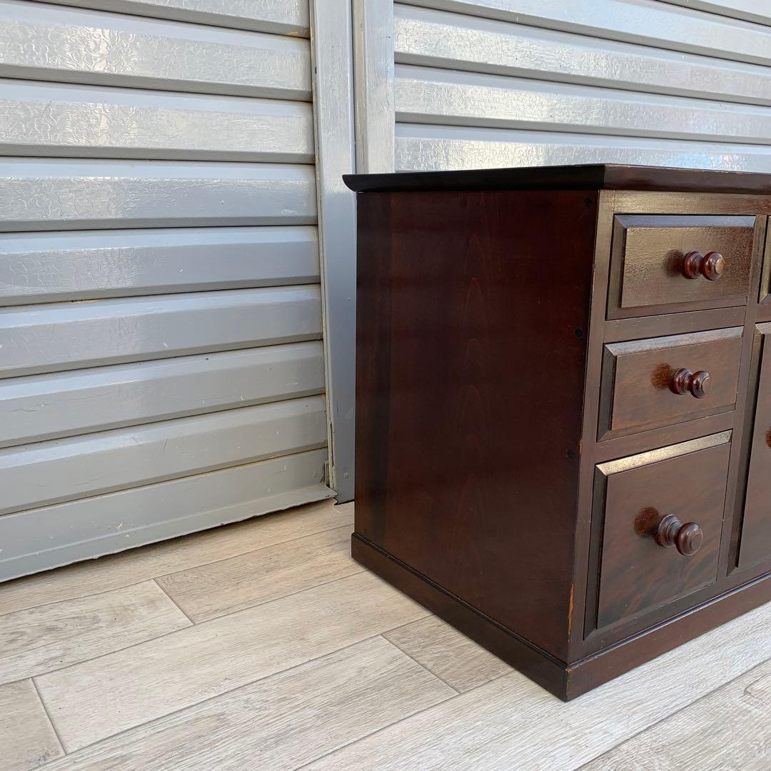 彫印あり　松本民芸家具　小引き出し　小物入れ　収納