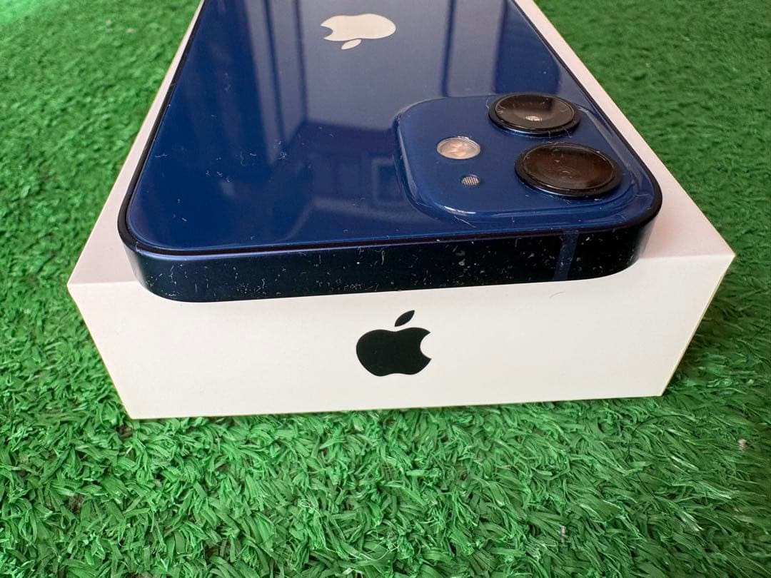 Apple iPhone 12 青色 本体 充電ケーブル付き