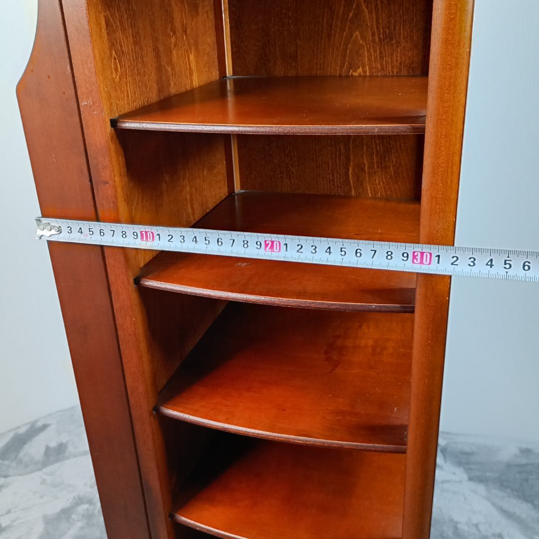 木製　スリッパラック ブラウン　玄関　スリッパ　レトロ感あります