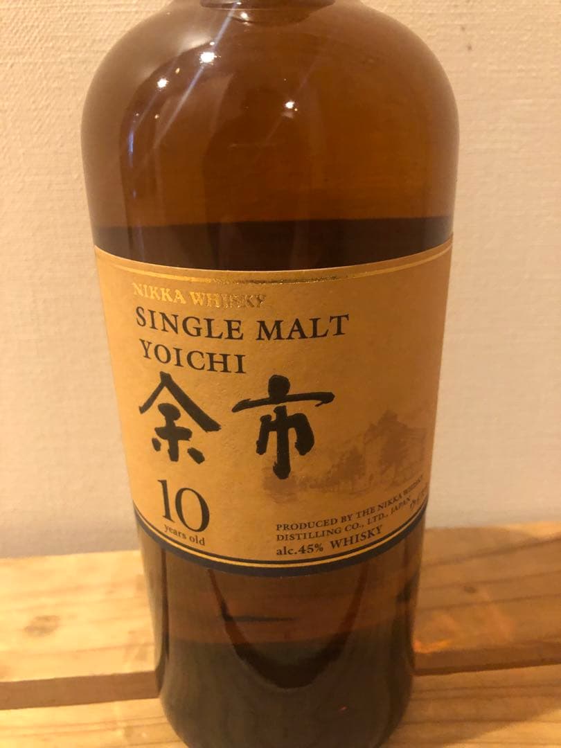 余市シングルモルト10年　700ml 新品未開封