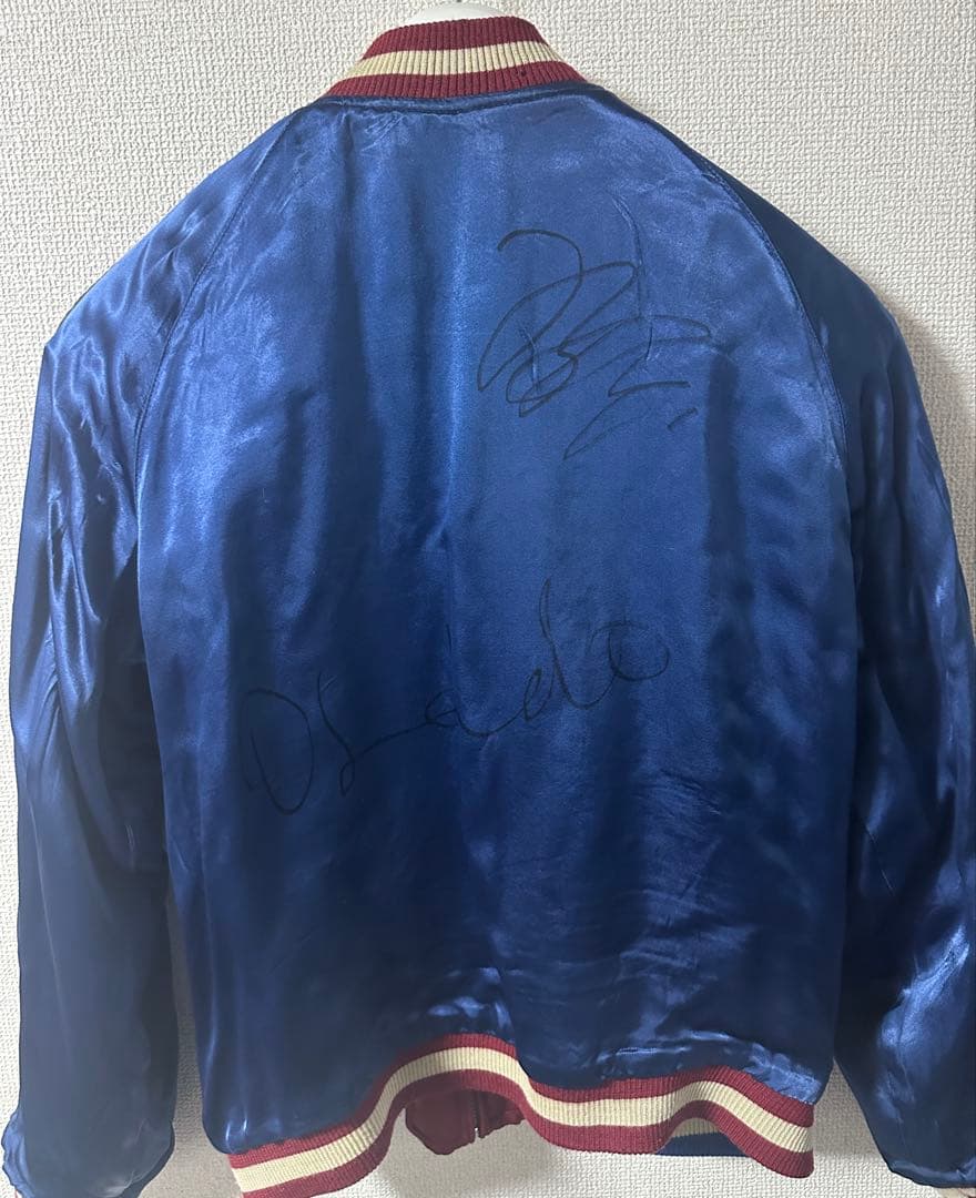 鹿島 アントラーズ スカジャン リバーシブル IN.FIGHT サイン入り