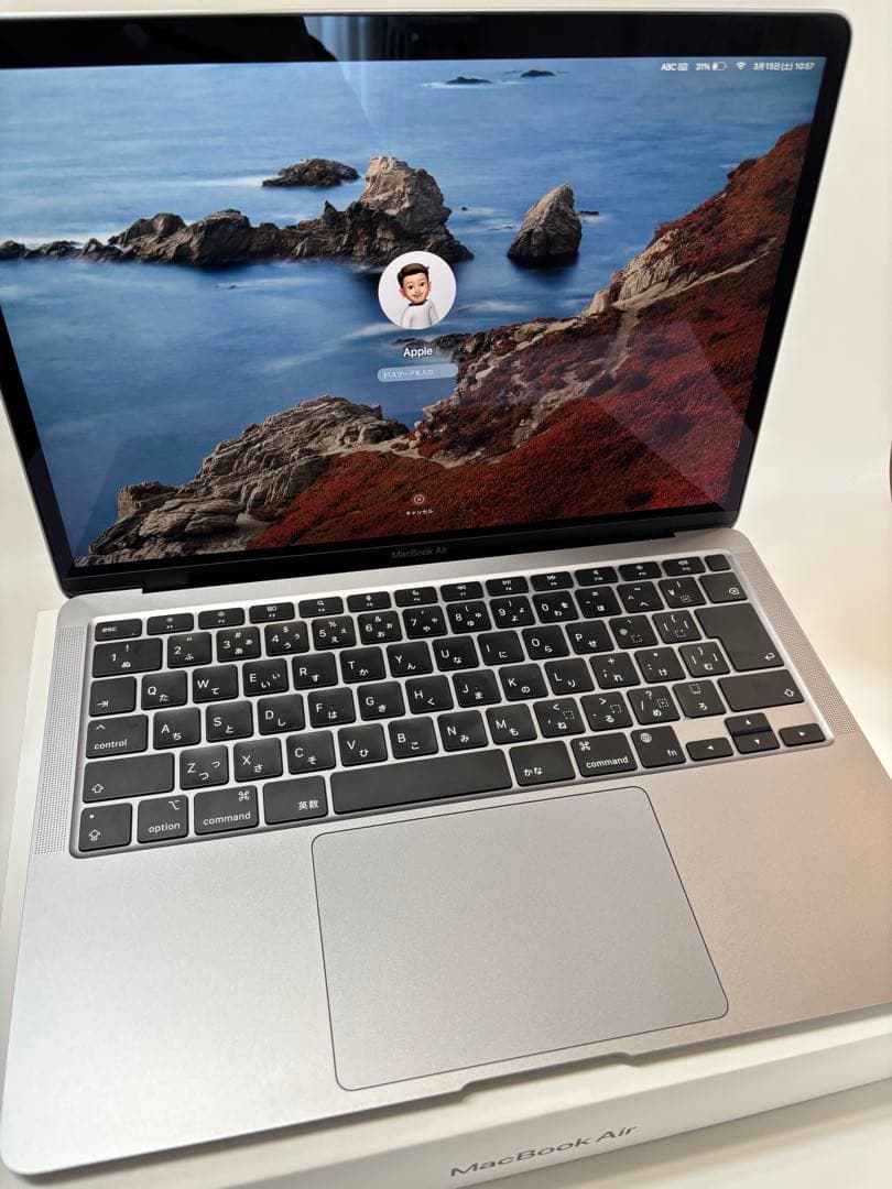 【美品】MacBook Air（M1,2020） 13.3㌅