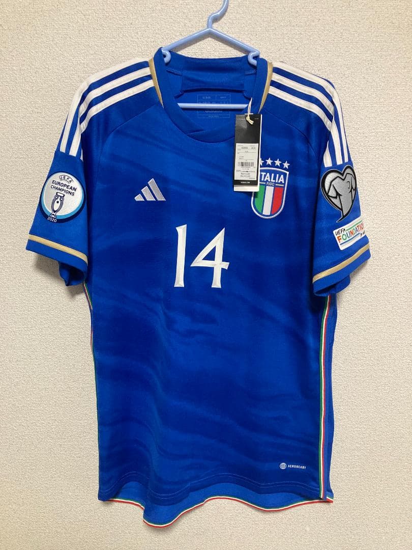 2023　イタリア代表　ユニフォーム　キエーザ
