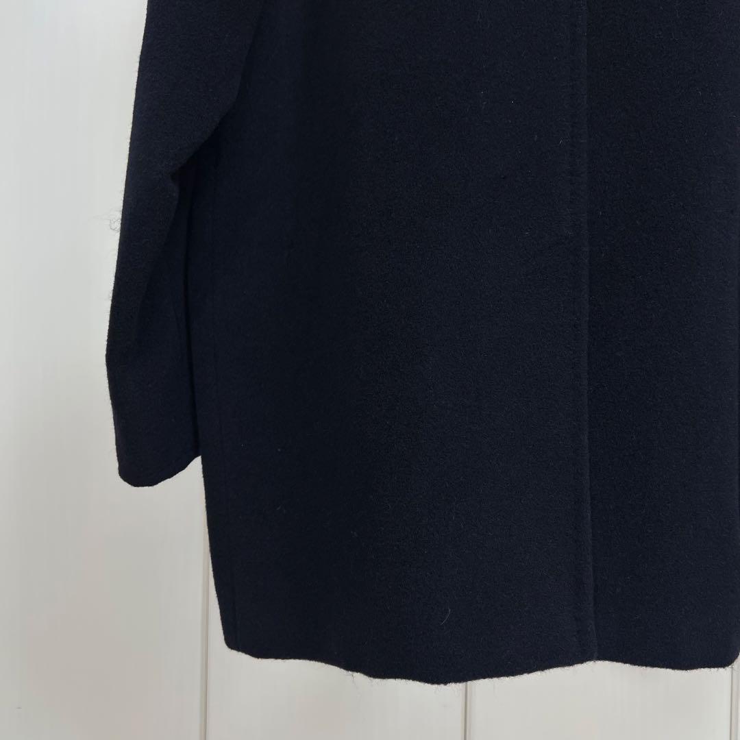 Max Mara カシミヤウール コート ネイビー 白タグ 42