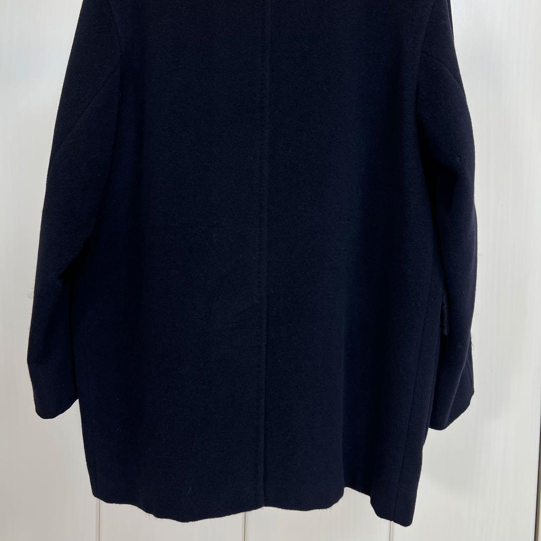 Max Mara カシミヤウール コート ネイビー 白タグ 42