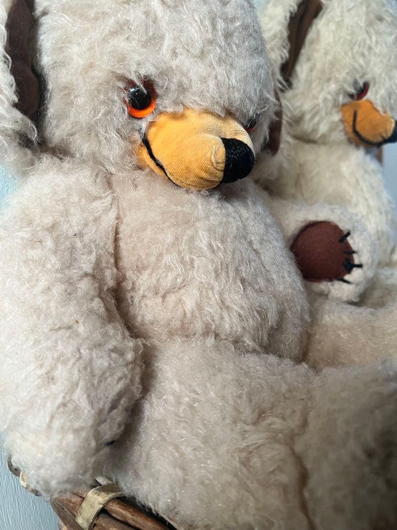 ヴィンテージ チーキーちゃん約26cm アイボリー色がかわいいコ