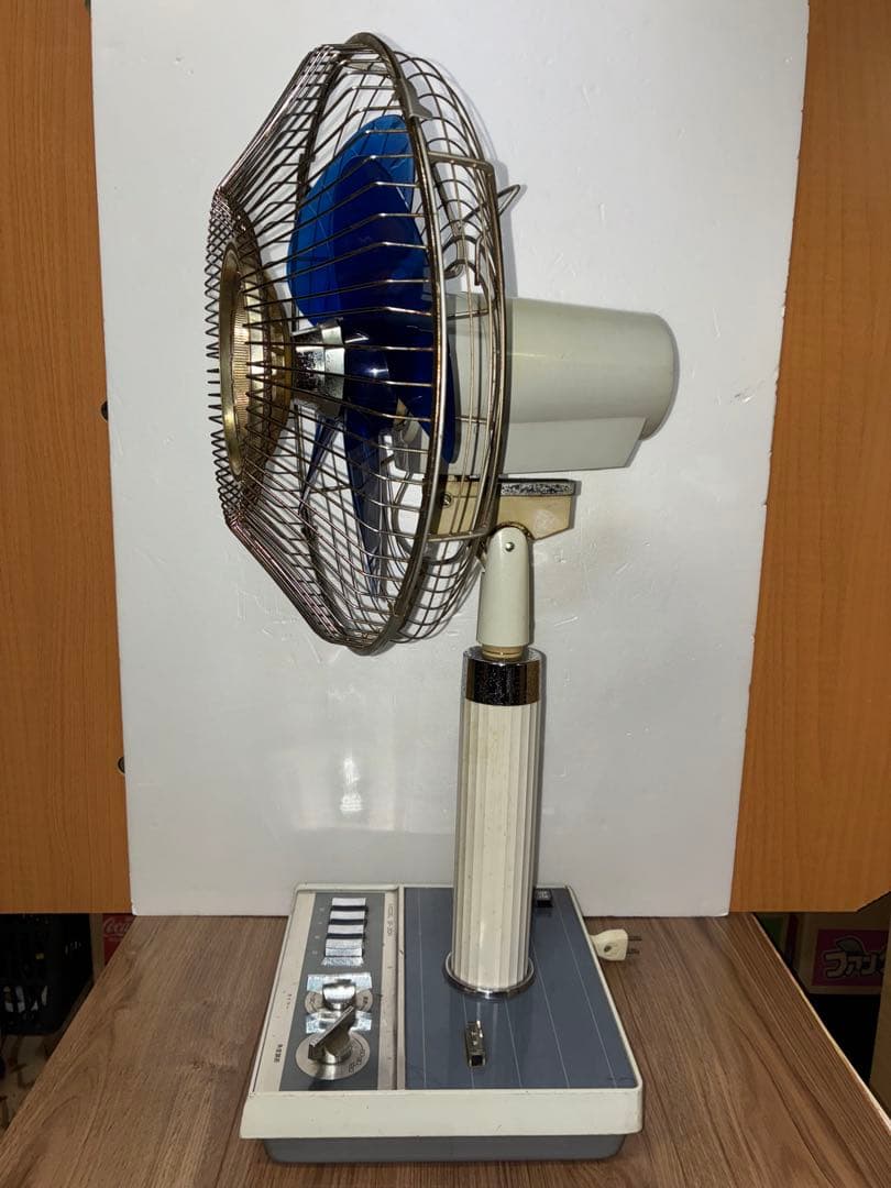 東芝TOSHIBA 扇風機ハンディパックSF-30R 4枚羽根30cm昭和レトロ