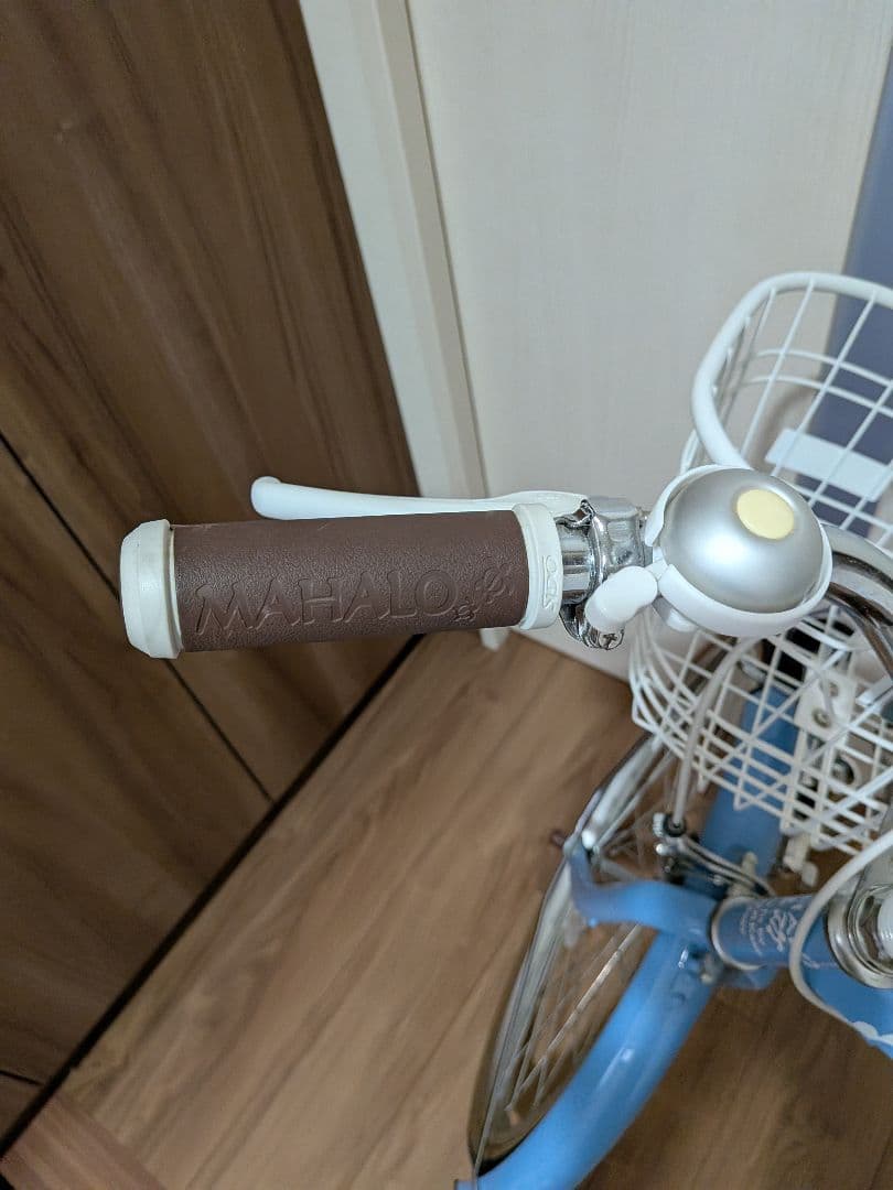 引取り限定！MAHALO 子供用自転車 　マハロジュニア　22型　ブルー　中古