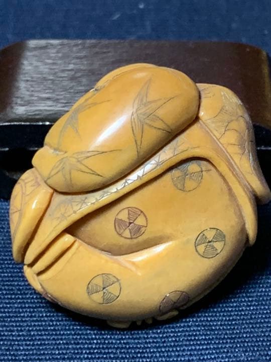 根付　骨董   置物 古美術 布袋骨董品 茶道具　縁起物  レトロ アンティーク