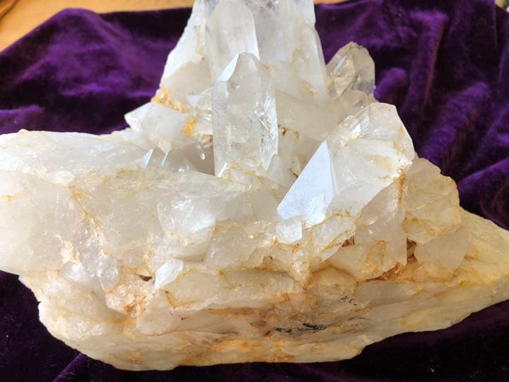 特大サイズ！【水晶クラスター】超美品！