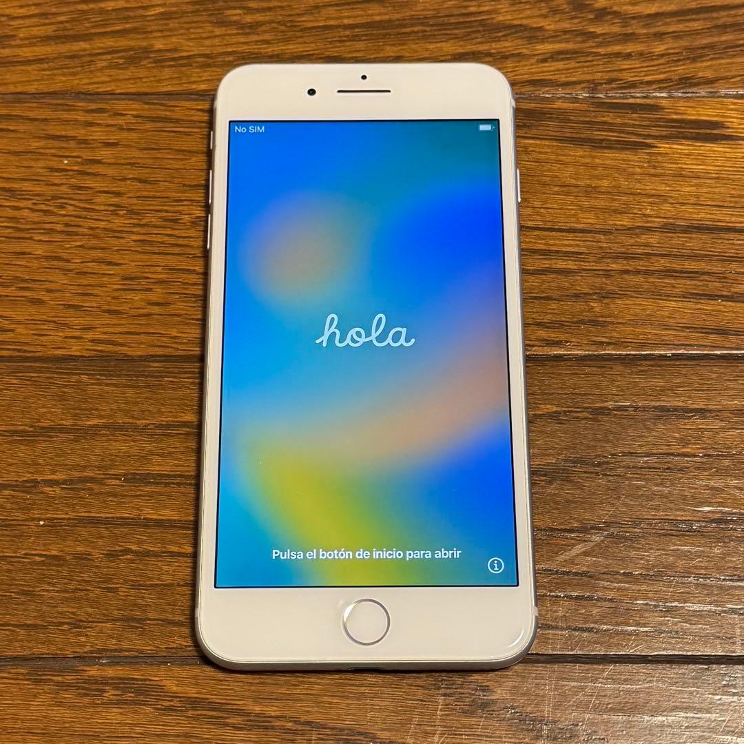 iPhone 8 Plus 256G シルバー SIMフリー 充電 おまけ付