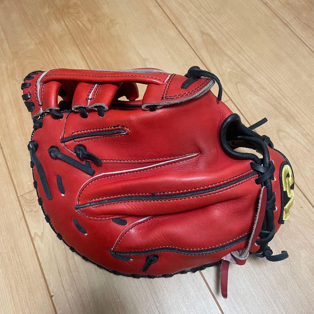 アサダスポーツ 硬式　オーダー ファーストミット 型付け済み