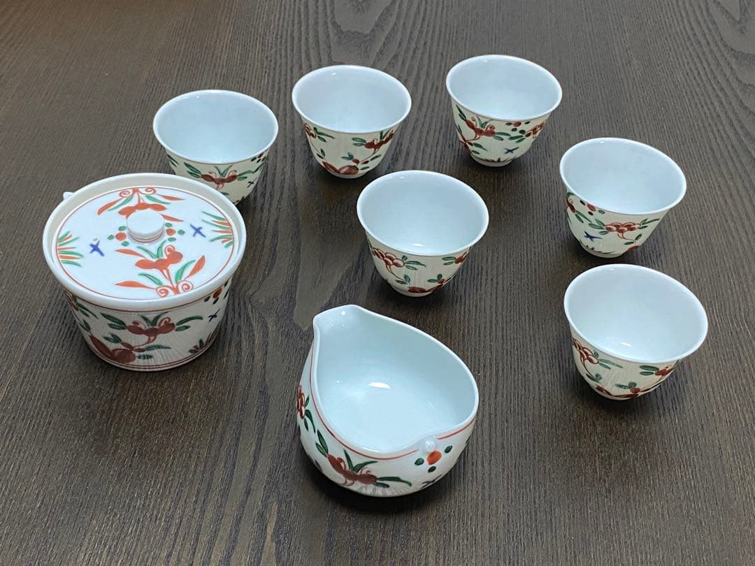 未使用　京都二世北峰 大丸辰男煎茶　玉露　茶器