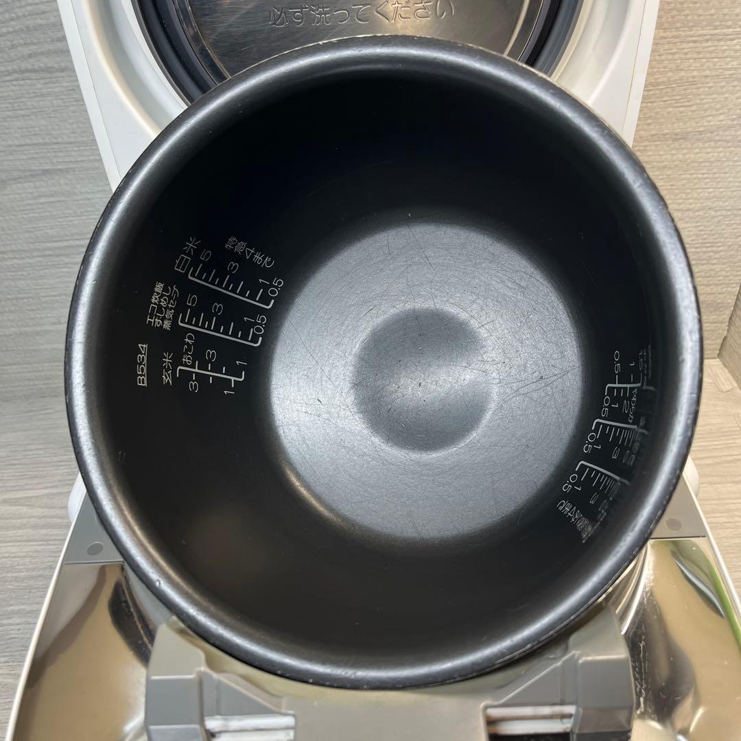 象印 圧力IH炊飯ジャー NW-KB10 炎舞炊き 5.5合炊き(2019年製)