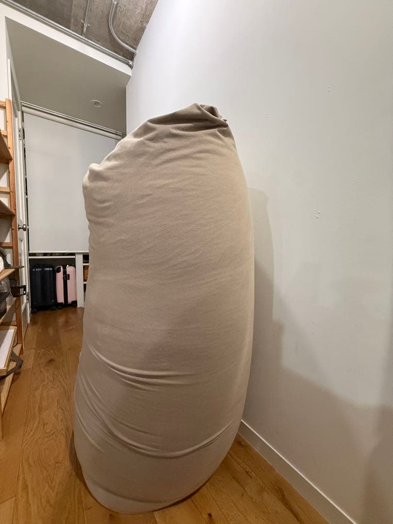 yogibo max グレー　ビーズクッション