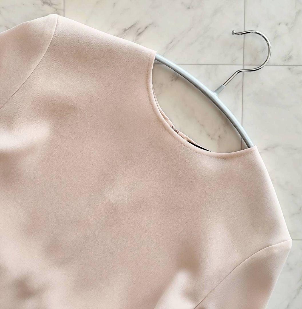 レアカラー ヨーコチャン バックティアード 長袖 ブラウス ピンク