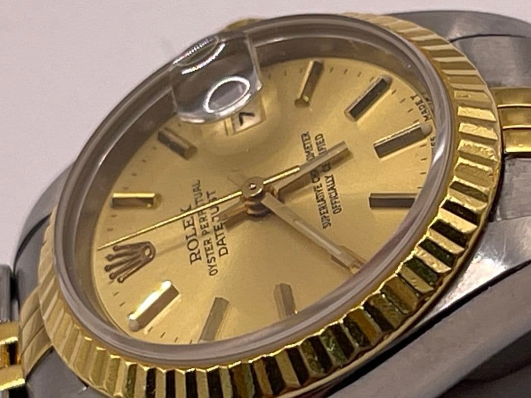 ROLEX ロレックス デイト 69173 ゴールド レディース腕時計