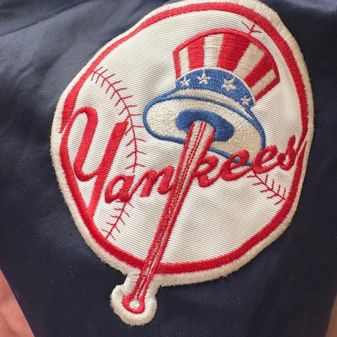 最終値下げ！90s Majestic ヤンキース ナイロンスタジャン XL