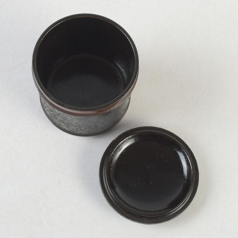 茶道具　田中健智作　金輪寺棗　茶器　共箱　V　9678