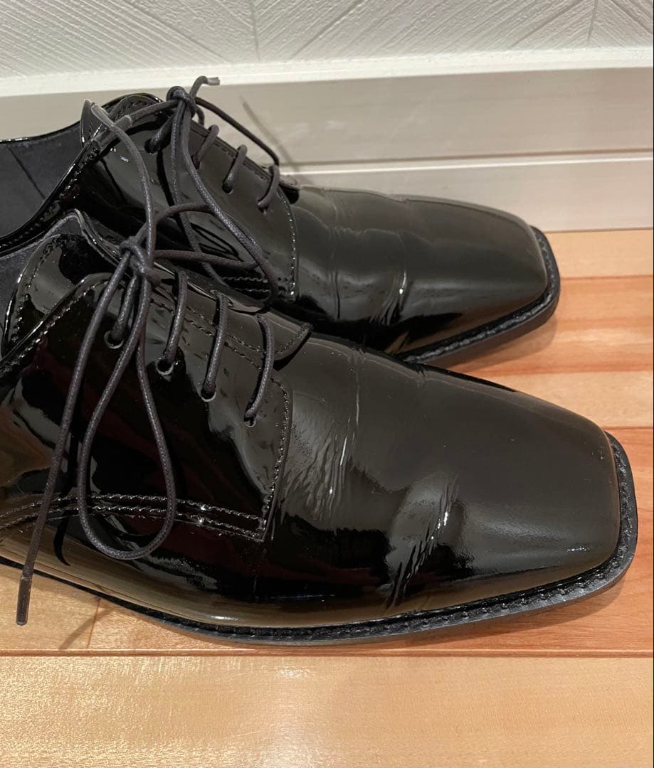 OUR きれいめレースアップシューズ 23.5cm