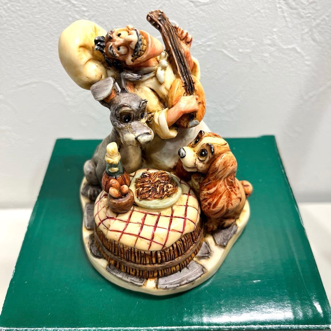 世界限定500 廃盤 わんわん物語 ⭐︎トランプ フィギュア　ハーモニーキングダム