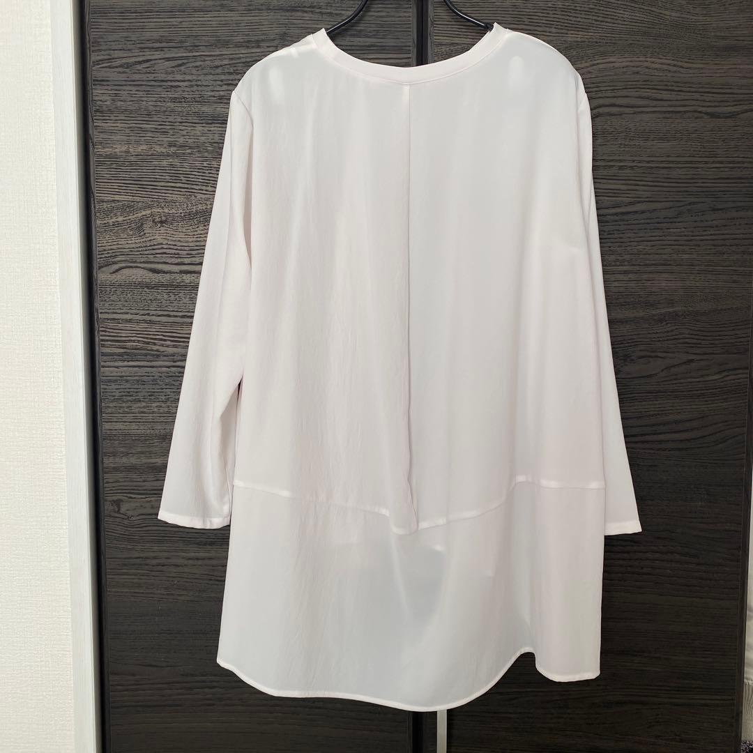 BEARDSLEY 後ろドレープブラウス