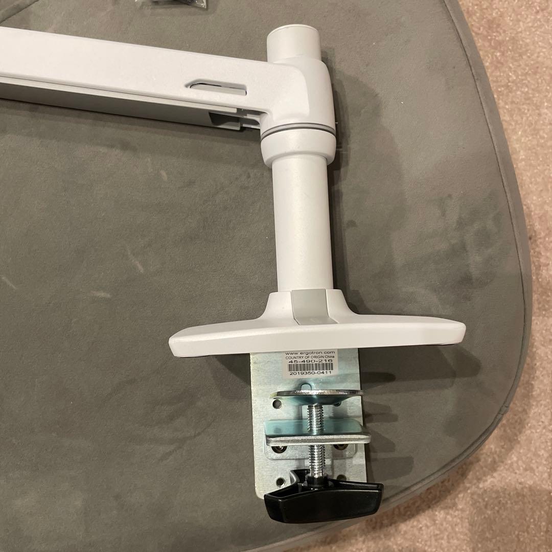 エルゴトロンLX モニターアーム デスクマウント ホワイト