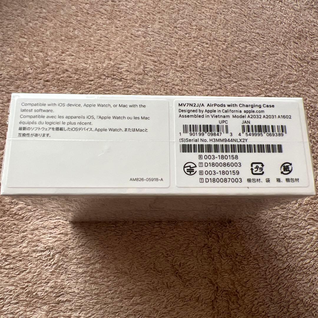 AirPods 第2世代 (MV7N2J/A)