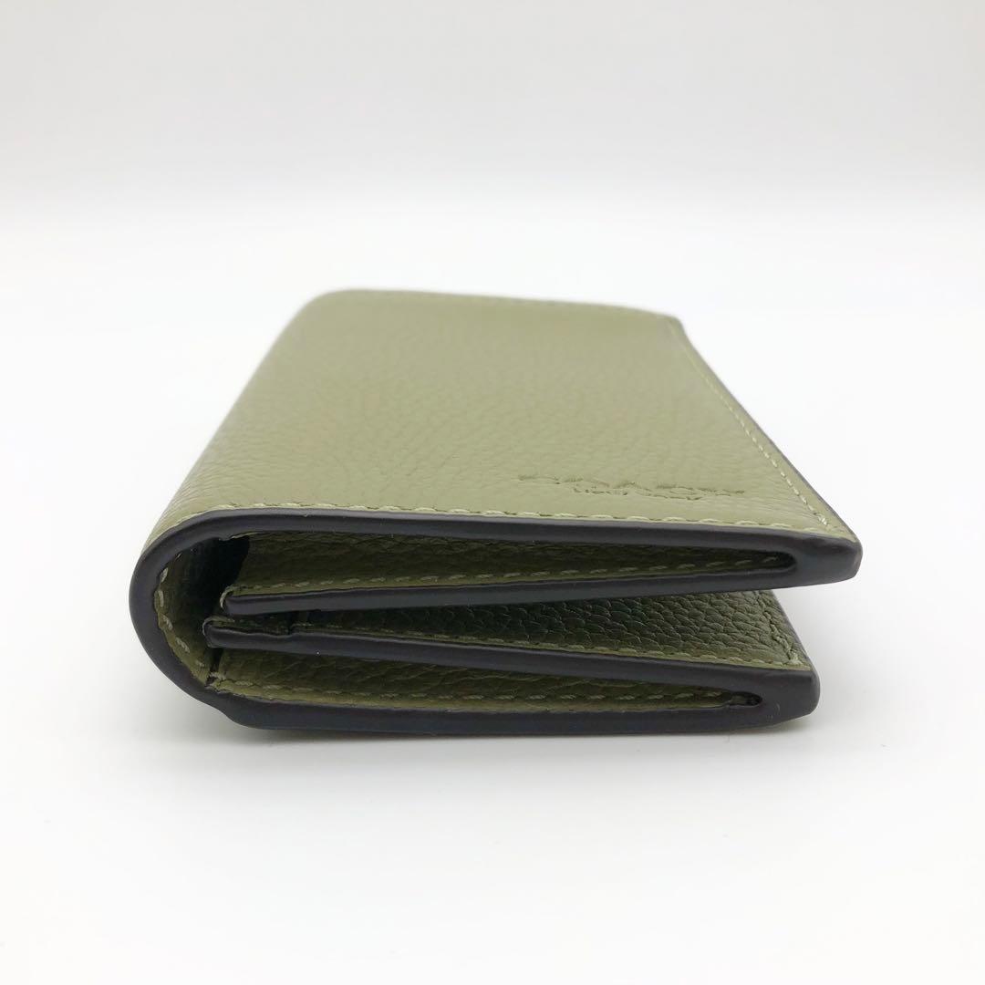 COACH ★大人気★ バイフォールド カードケース モス 名刺入れ 新品